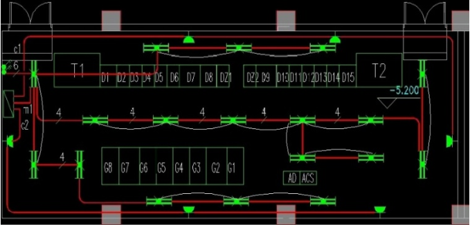 3个步骤教你确定电气照明平面图的导线根数，画