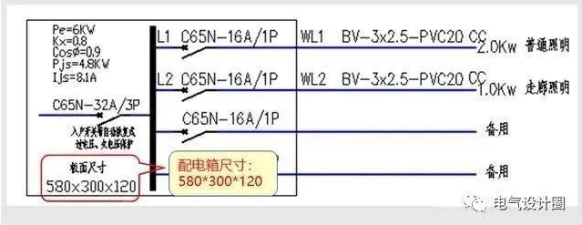 怎么看照明系统图和照明平面图?