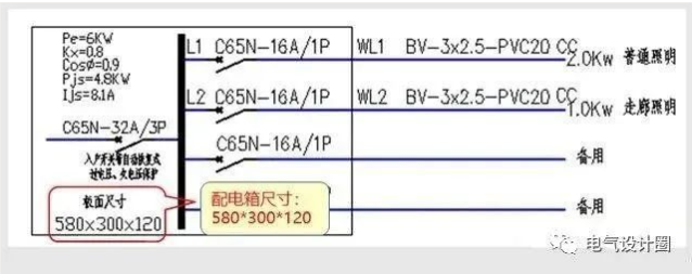 怎么看照明系统图和照明平面图?
